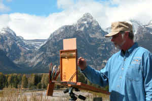 Chuck Painting in Tetons.jpg (1413039 bytes)